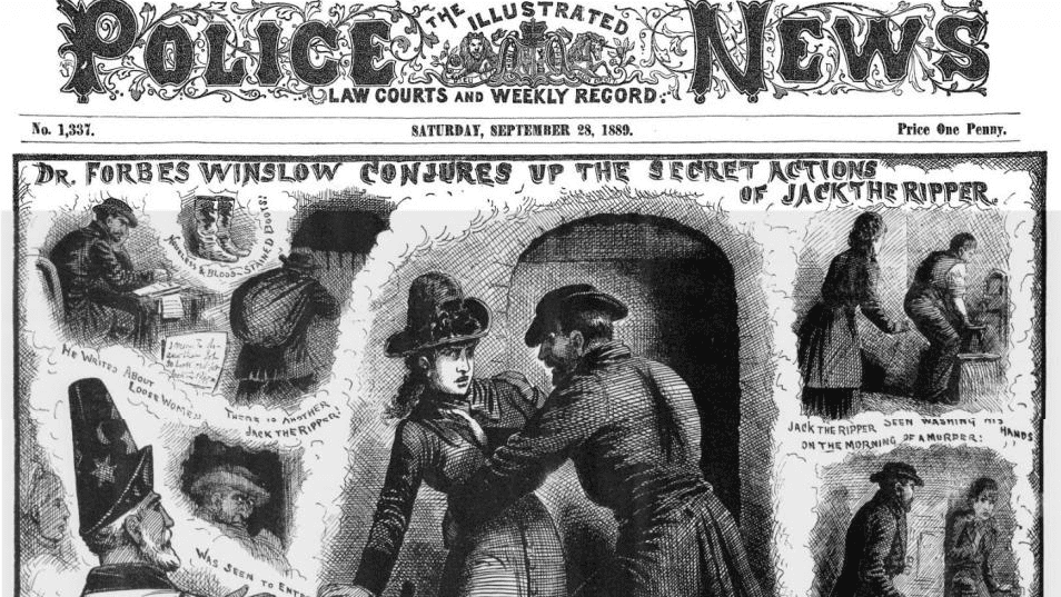News Headline About Jack the Ripper